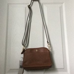 New Tommy Hilfiger brown crossbody bag purse NWT